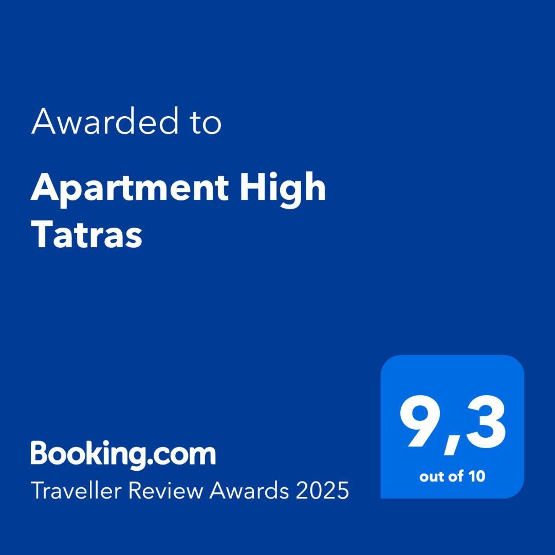 Apartment High Tatras Velky Slavkov Exterior photo